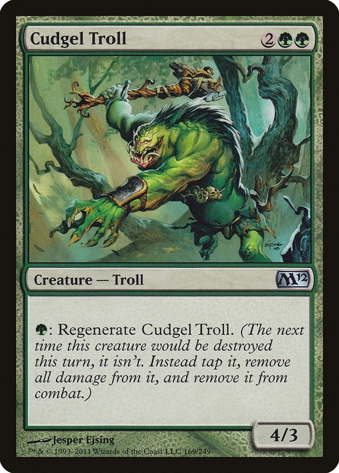 Image for Cudgel Troll (169) (Magic 2012 (M12)) - Magic: The Gathering