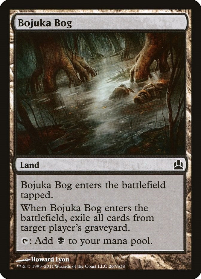 Image for Bojuka Bog (267) (Commander) - Magic: The Gathering
