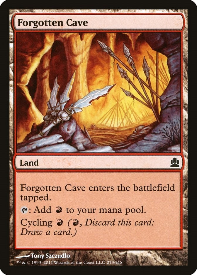 Image for Forgotten Cave (273) (Commander) - Magic: The Gathering