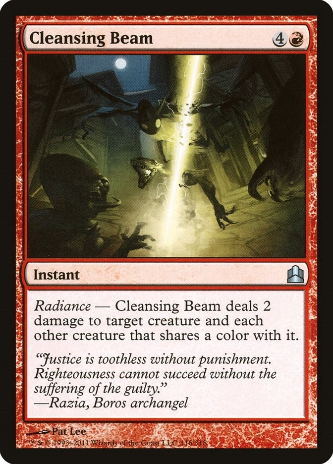 Image for Cleansing Beam (116) (Commander) - Magic: The Gathering