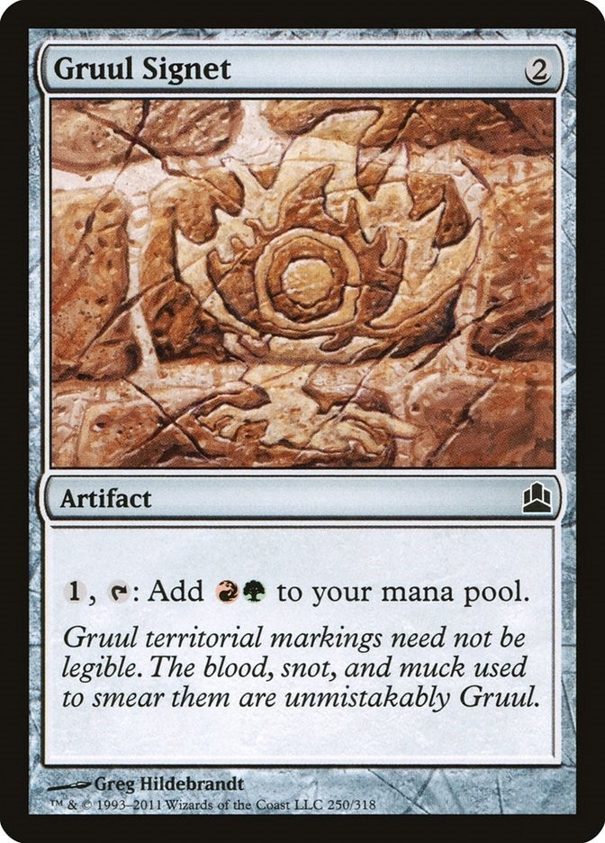 Image for Gruul Signet (250) (Commander) - Magic: The Gathering
