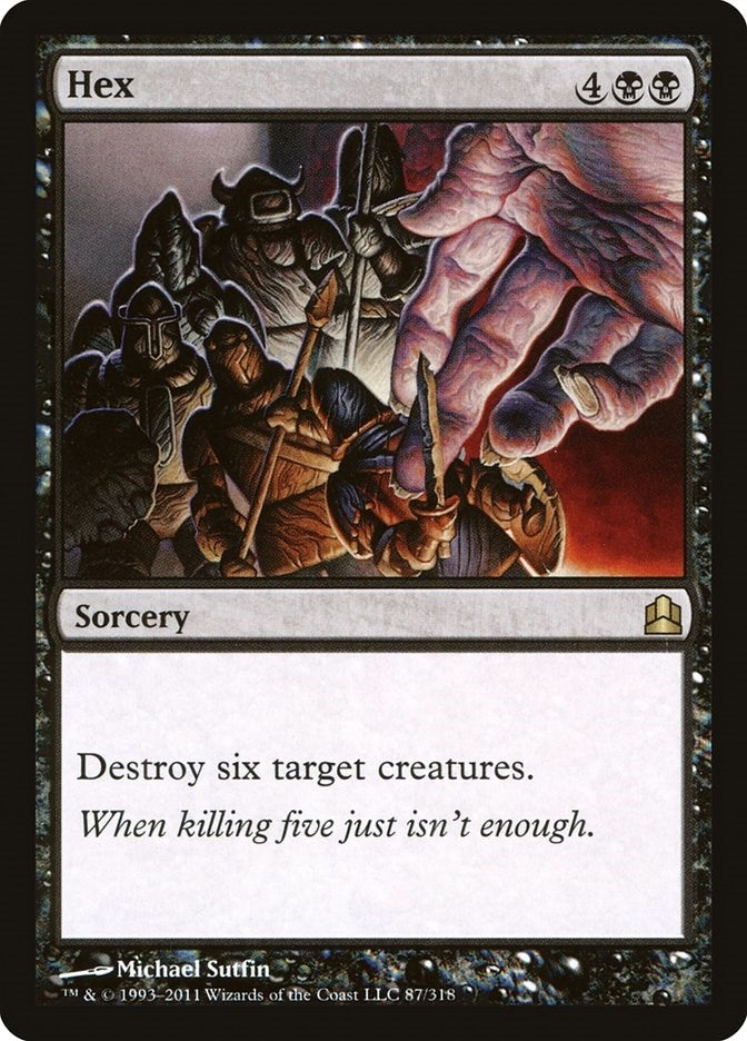 Image for Hex (87) (Commander) - Magic: The Gathering