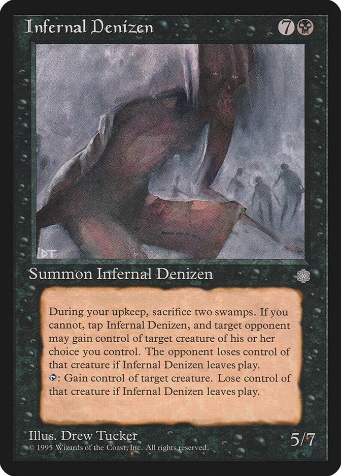 Image for Infernal Denizen (Ice Age) - Magic: The Gathering