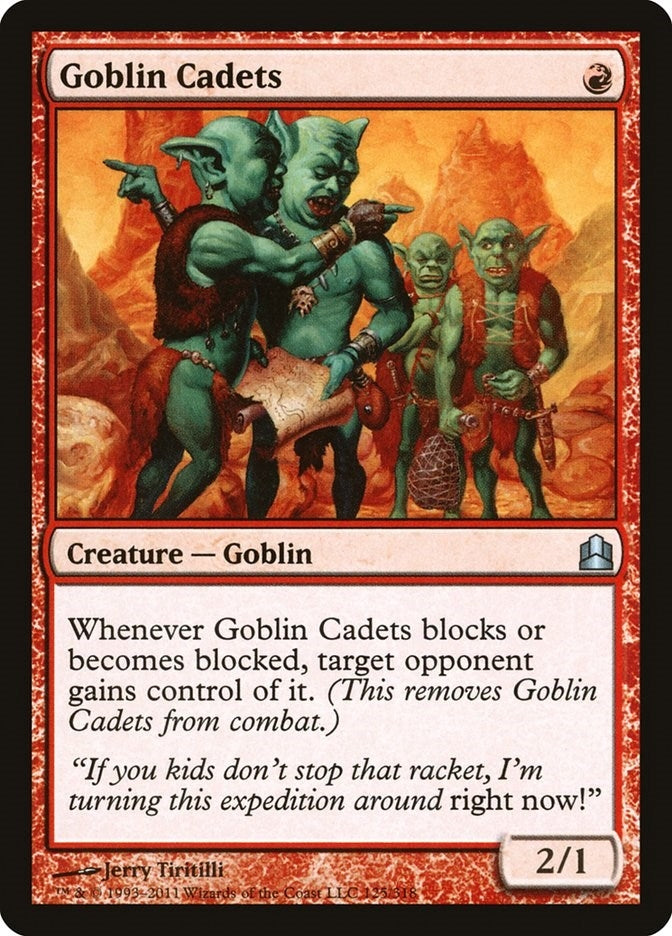 Image for Goblin Cadets (125) (Commander) - Magic: The Gathering