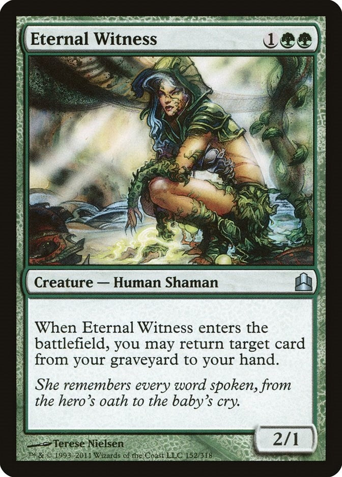 Image for Eternal Witness (152) (Commander) - Magic: The Gathering