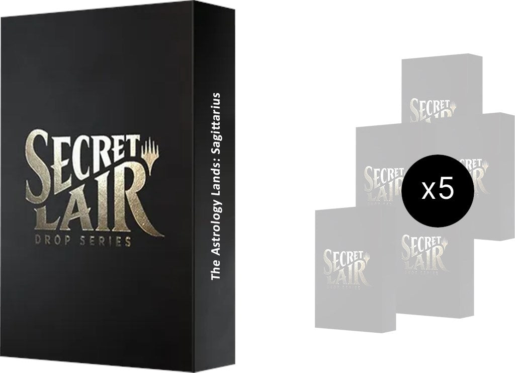 Image for Secret Lair: Astrology Lands (Sagittarius) Bundle - Non-Foil Edition - Magic: The Gathering