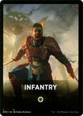 Image for Infantry Theme Card (1) (The Brothers' War) - Magic: The Gathering