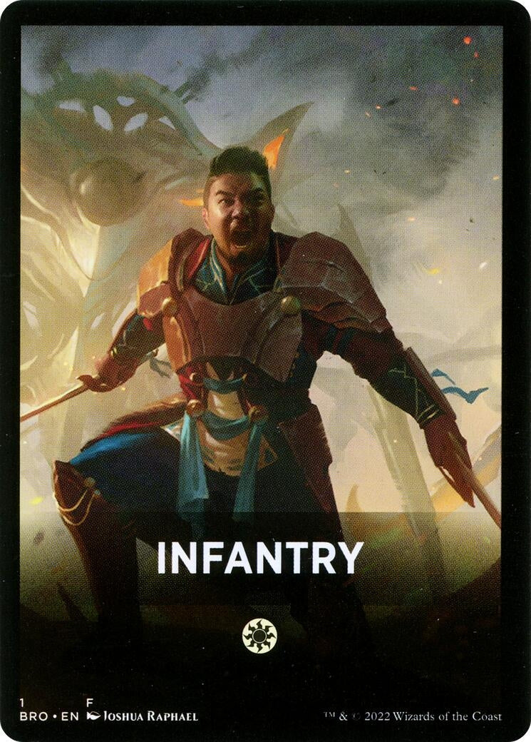 Image for Infantry Theme Card (1) (The Brothers' War) - Magic: The Gathering