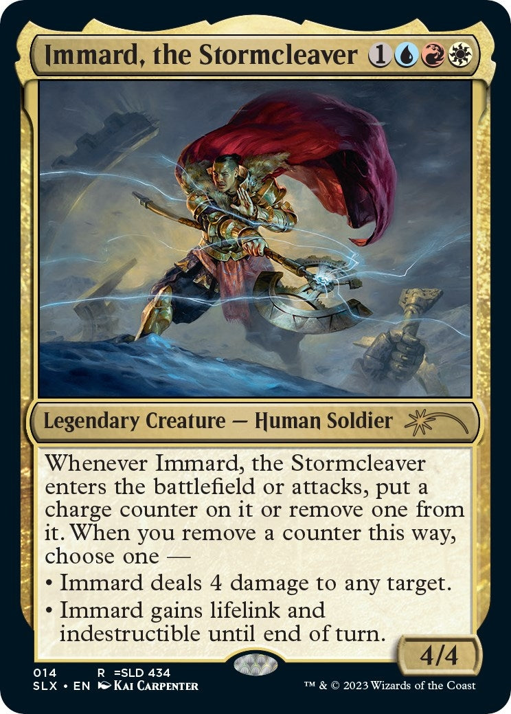 Image for Immard, the Stormcleaver (14) (SLX Cards) - Magic: The Gathering