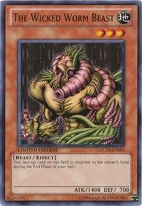 Image for The Wicked Worm Beast (GLD4-EN003) (GLD4) - YuGiOh