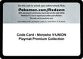 Image for Code Card - Morpeko V-UNION Playmat Premium Collection (CRZ) - Pokemon