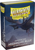 Image for Dragon Shield Matte Japanese Sleeves - Midnight Blue (60-Pack) - Card Sleeves
