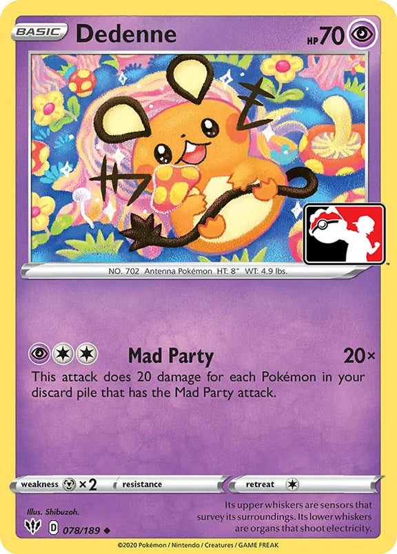 Image for Dedenne (078/189) - Pokemon