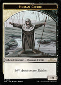 Image for Human Cleric Token (10) (30th Anniversary Edition) - Magic: The Gathering