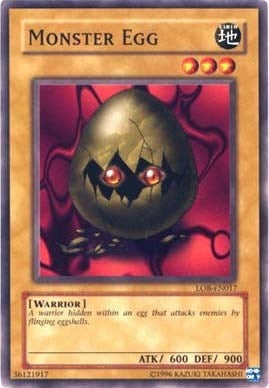 Image for Monster Egg (LOB-EN017) (Legend of Blue Eyes White Dragon (Worldwide English)) - YuGiOh