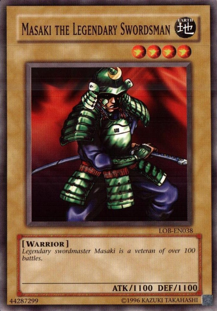 Image for Masaki the Legendary Swordsman (LOB-EN038) (LOB-EN) - YuGiOh