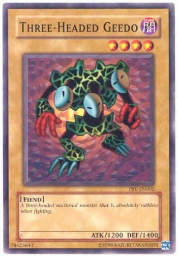 Image for Three-Headed Geedo (PSV-EN002) (PSV-EN) - YuGiOh