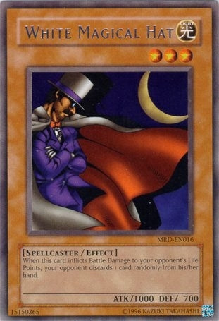 Image for White Magical Hat (MRD-EN016) (Metal Raiders (Worldwide English)) - YuGiOh