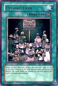Image for Prohibition (PSV-EN039) (Pharaoh's Servant (Worldwide English)) - YuGiOh