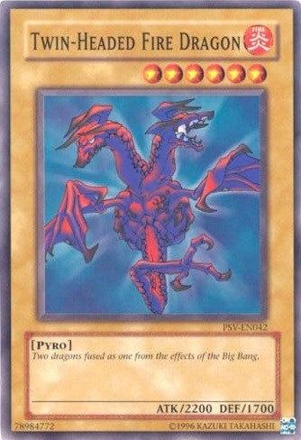 Image for Twin-Headed Fire Dragon (PSV-EN042) (PSV-EN) - YuGiOh