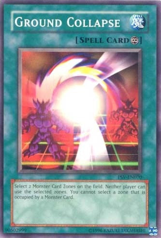 Image for Ground Collapse (PSV-EN070) (Pharaoh's Servant (Worldwide English)) - YuGiOh