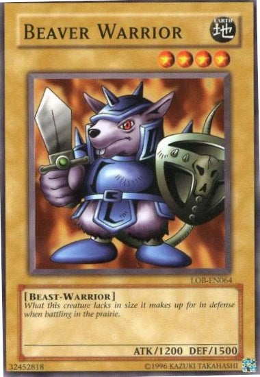 Image for Beaver Warrior (LOB-EN064) (LOB-EN) - YuGiOh