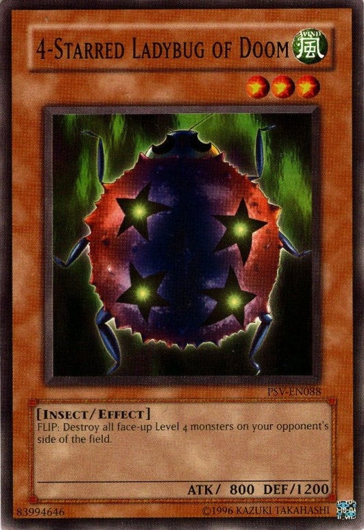 4-Starred Ladybug of Doom (PSV-EN088) (PSV-EN)