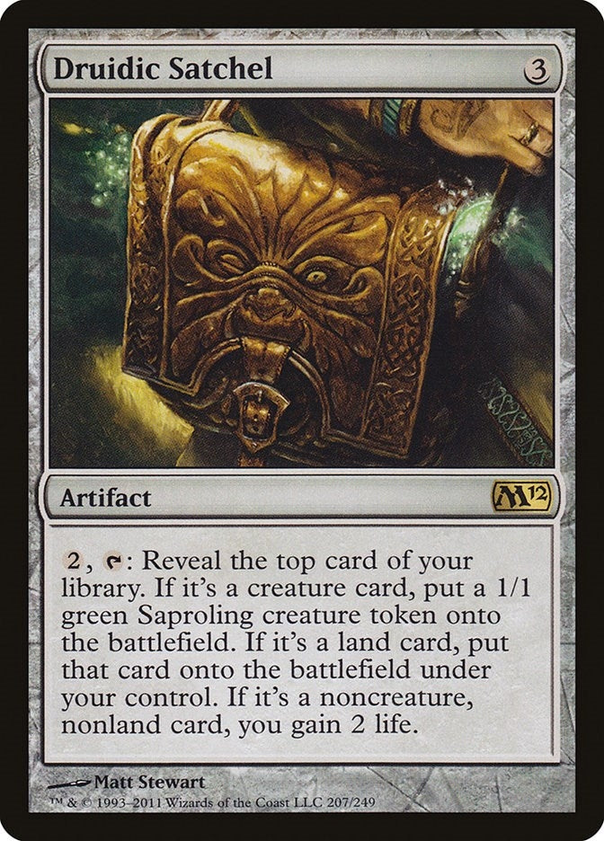 Image for Druidic Satchel (207) (Magic 2012 (M12)) - Magic: The Gathering