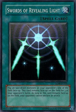 Image for Swords of Revealing Light (LOB-EN101) (Legend of Blue Eyes White Dragon (Worldwide English)) - YuGiOh