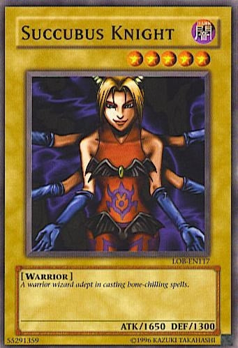 Image for Succubus Knight (LOB-EN117) (Legend of Blue Eyes White Dragon (Worldwide English)) - YuGiOh