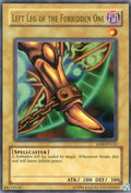 Image for Left Leg of the Forbidden One (LOB-EN121) (Legend of Blue Eyes White Dragon (Worldwide English)) - YuGiOh