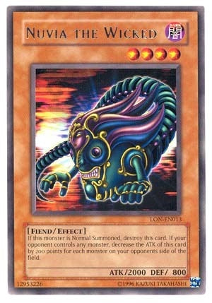 Image for Nuvia the Wicked (LON-EN013) (LON-EN) - YuGiOh