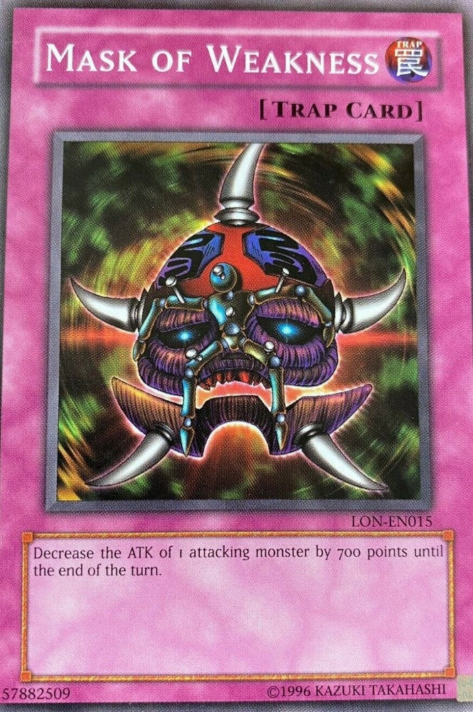 Image for Mask of Weakness (LON-EN015) (LON-EN) - YuGiOh