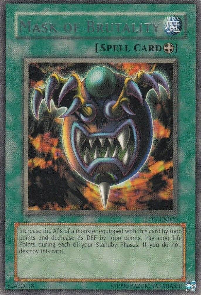 Image for Mask of Brutality (LON-EN020) (LON-EN) - YuGiOh