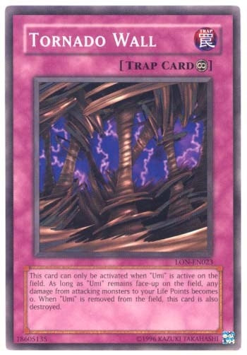 Image for Tornado Wall (LON-EN023) (LON-EN) - YuGiOh