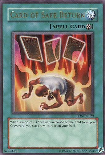 Image for Card of Safe Return (LON-EN029) (LON-EN) - YuGiOh