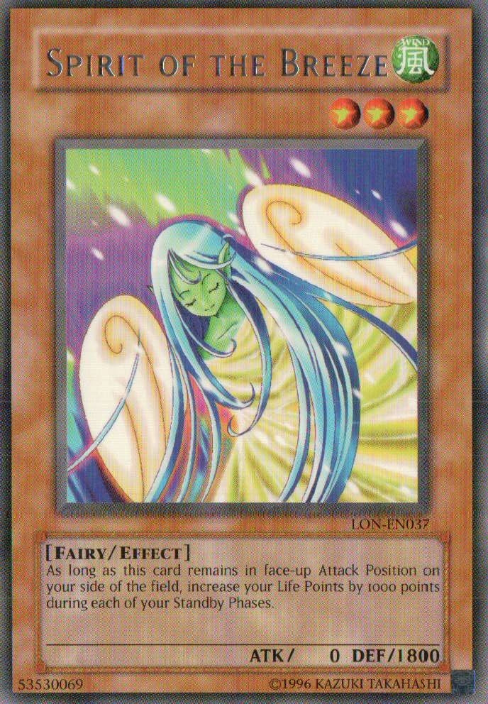 Image for Spirit of the Breeze (LON-EN037) (LON-EN) - YuGiOh