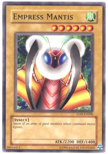 Image for Empress Mantis (LON-EN040) (LON-EN) - YuGiOh