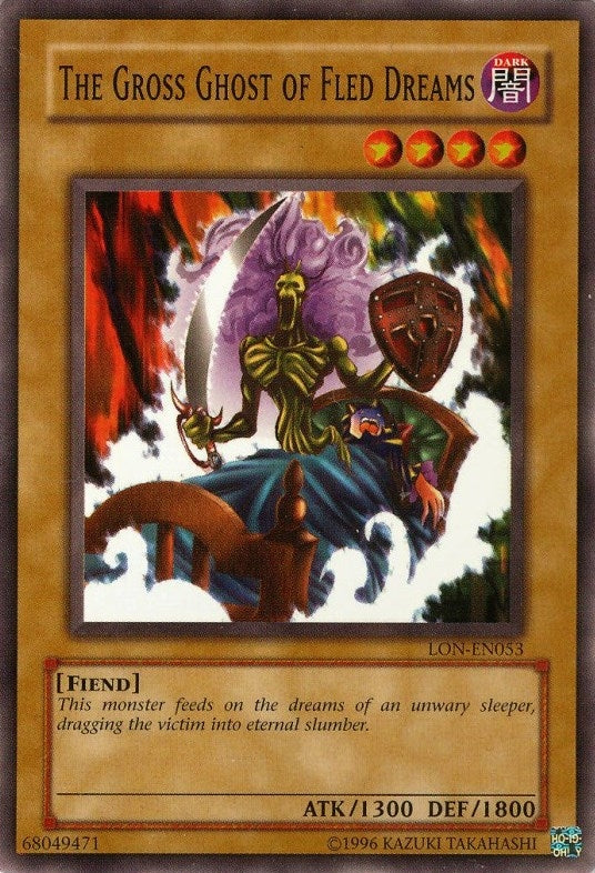 Image for The Gross Ghost of Fled Dreams (LON-EN053) (LON-EN) - YuGiOh