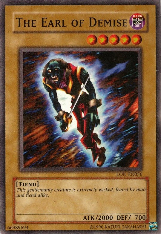 Image for The Earl of Demise (LON-EN056) (LON-EN) - YuGiOh
