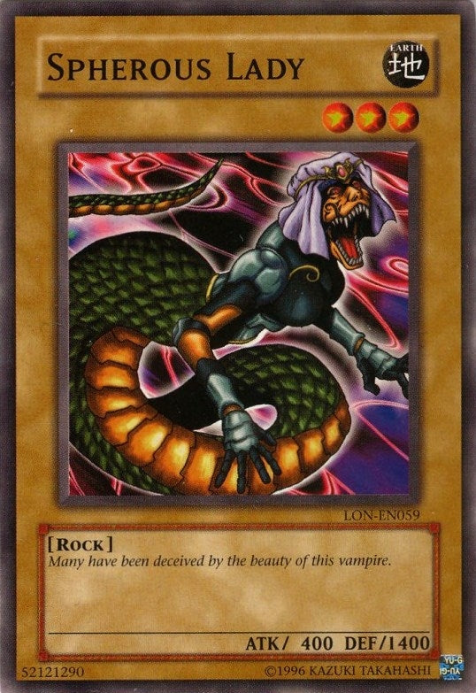 Image for Spherous Lady (LON-EN059) (LON-EN) - YuGiOh