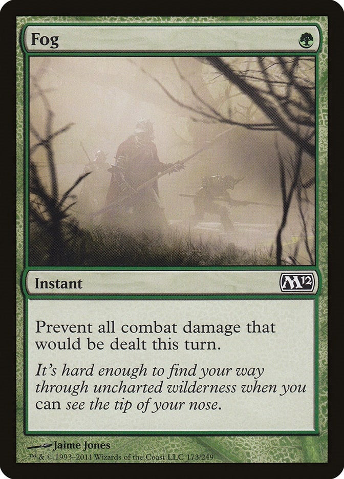 Image for Fog (173) (Magic 2012 (M12)) - Magic: The Gathering