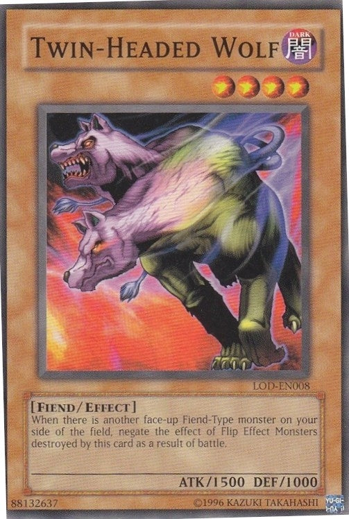 Image for Twin-Headed Wolf (LOD-EN008) (LOD-EN) - YuGiOh