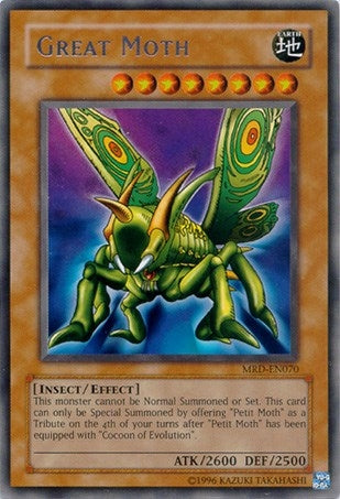 Image for Great Moth (MRD-EN070) (Metal Raiders (Worldwide English)) - YuGiOh