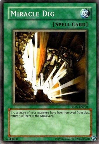 Image for Miracle Dig (LON-EN100) (LON-EN) - YuGiOh
