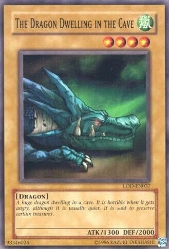 Image for The Dragon Dwelling in the Cave (LOD-EN037) (LOD-EN) - YuGiOh
