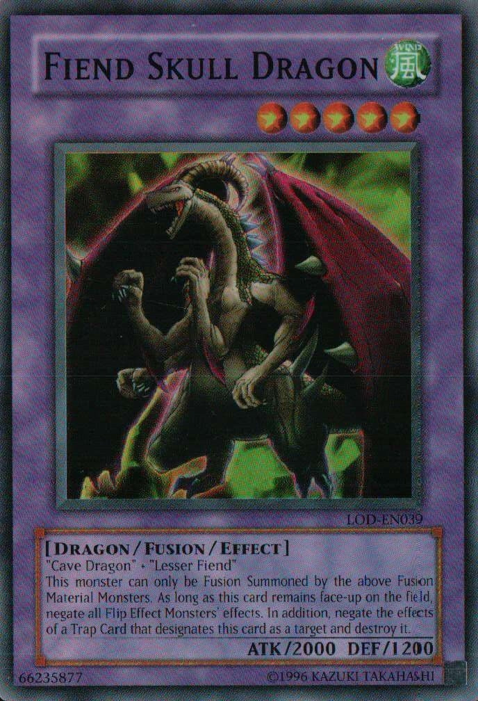 Image for Fiend Skull Dragon (LOD-EN039) (LOD-EN) - YuGiOh