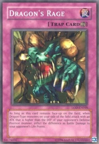 Image for Dragon's Rage (LOD-EN048) (LOD-EN) - YuGiOh