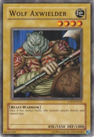 Image for Wolf Axwielder (LOD-EN052) (LOD-EN) - YuGiOh
