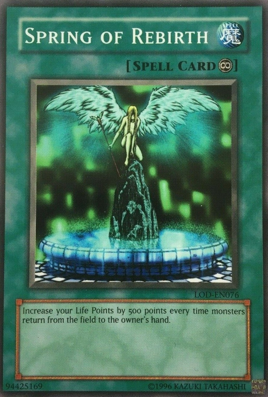 Image for Spring of Rebirth (LOD-EN076) (LOD-EN) - YuGiOh